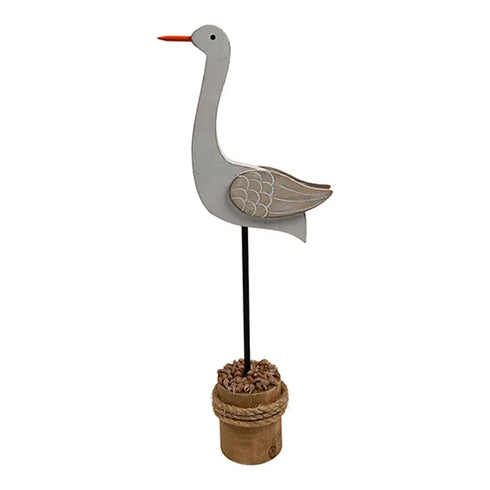 Fåglar, H32cm, Trä, Natur, 3 varianter