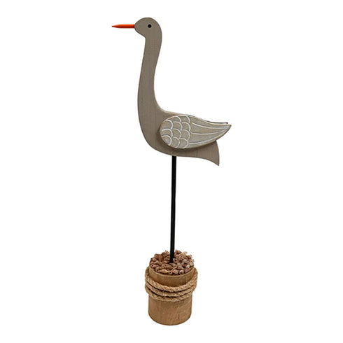 Fåglar, H32cm, Trä, Natur, 3 varianter