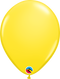 11" RND QX LATEX PLAIN 025CT YELLOW