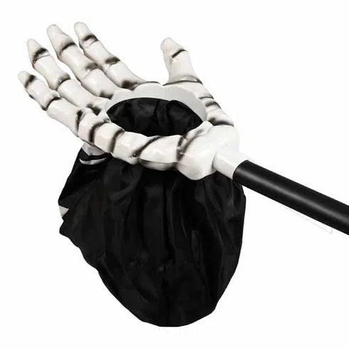 Halloweengodishåv, svart Trick or Treet, H 53cm