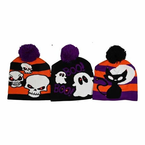 Halloweenmössa med LED