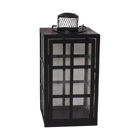 Hurricane-lykta, H29,50xB14xD14cm