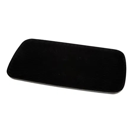 Tallrik för dekoration, med velouröverdel