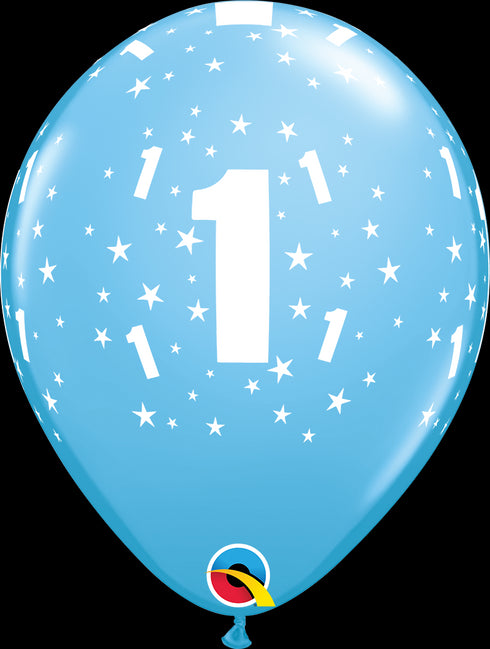 QX 11" R RETAIL PL BLU 006CT STARS #1-A-RND