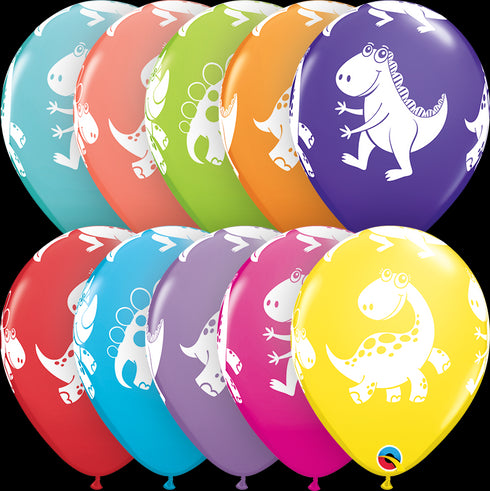 QX 11" R RETAIL AST 006CT CUTE & CUDDLY DINOSAURS