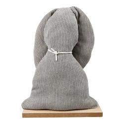 Påskhare, H 27cm, B 20cm, D 6cm, Grå