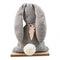 Påskhare, H 27cm, B 20cm, D 6cm, Grå