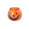Ljuslykta pumpa orange H 8cm