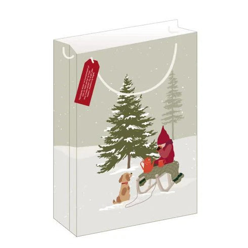 Presentpåse, Julminnen, H32cm