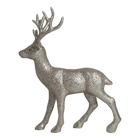 Rådjur, H27cm Plast, Guld