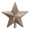 Toppstjärna till julgran, Dia. 19cm, Champagne