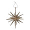 Stjärna, med glitter, H15cm, Plast, Champagne