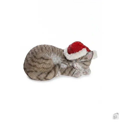 Julkatt, B 30cm, Grå