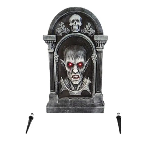 Gravsten med Vampyr H 53cm