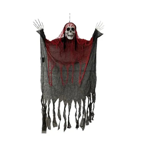 Halloweenskelett hängande H 160cm