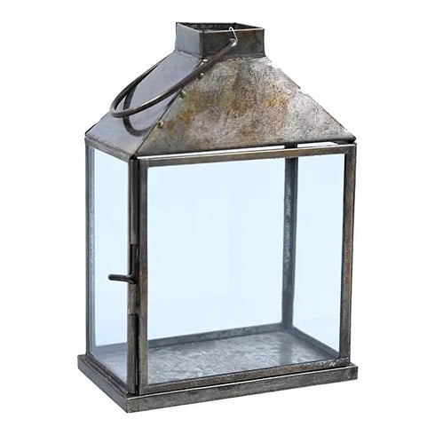 Lykta, H18xB12,50xD7cm