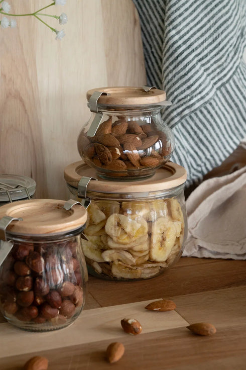 Förvaringsburk med lock, 200 ml