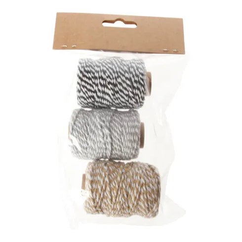 Bomullssnöre, 0,02cmx 25m/rulle