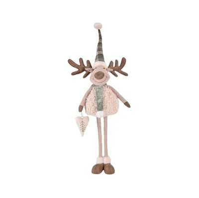 Ren, H89cm, Polyester, Beige,