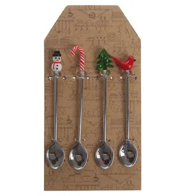 Kaffeskedar, 4/set, H11cm