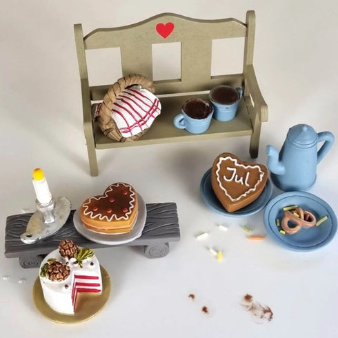 Bänk till Nissedörr