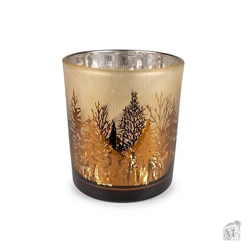 Värmeljuslykta H7,8cm, Glas,