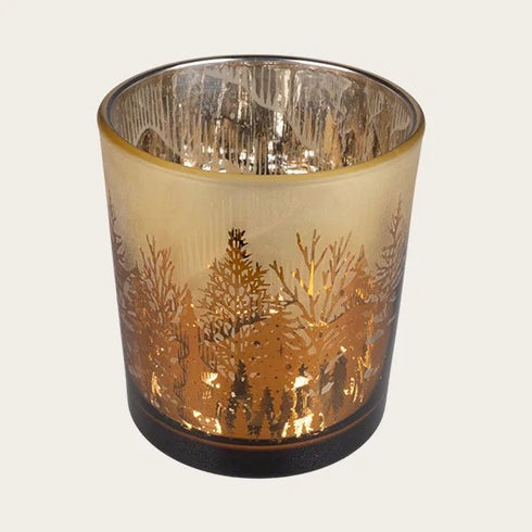 Värmeljuslykta H7,8cm, Glas,