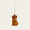 Glass Christmas bauble Dog