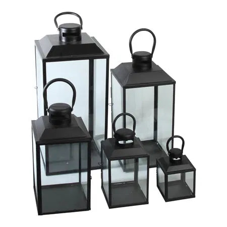 Lanternin, klassisk med metall och glas