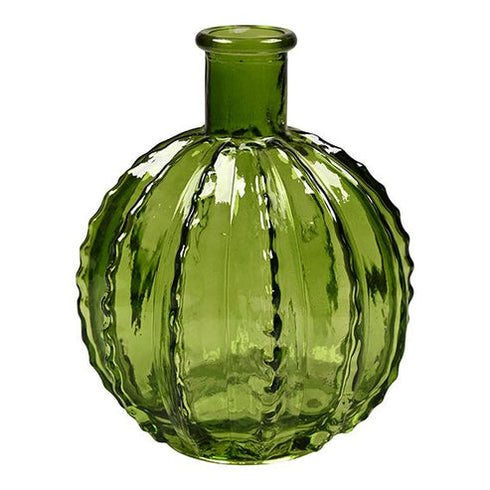 Vas, 16xDia14cm Glas, Grön