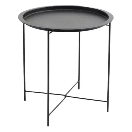 Sidobord, fällbart, H50,5xDia46,8cm