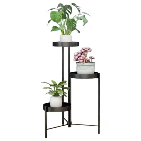 Blomkruksställ, litet, Metall, Svart