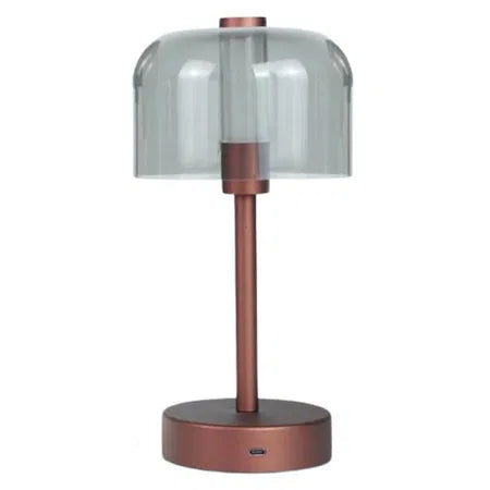 Bordslampa, USB-laddning, peklampa