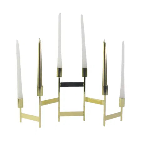 Ljusstake , B. 6 st ljusstakar, H21