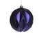Blå julgranskula m. glitter, Dia 10cm