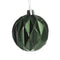 Julkula, Grön med glitter, Plast, Dia. 6cm