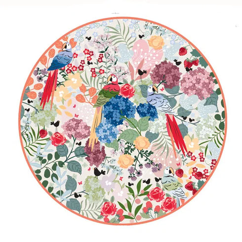 Sommar, Pussel, rund dia50cm,