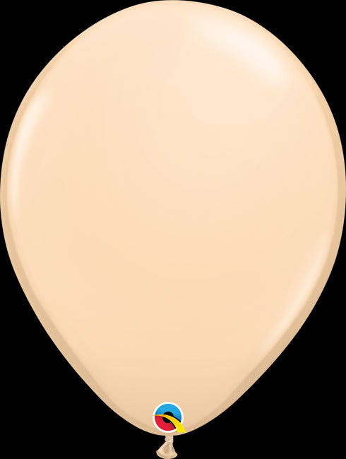 11" RND QX LATEX PLAIN 100CT BLUSH