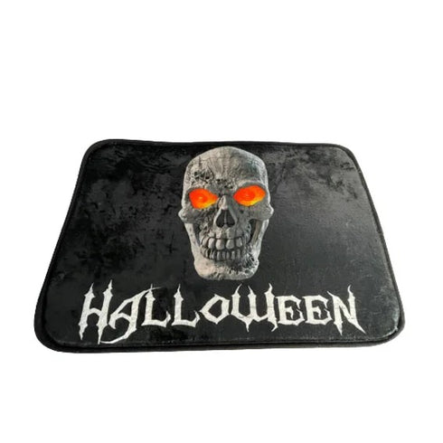 Dörrmatta Halloween med LED och ljud