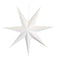 Pappersstjärna med 7 spetsar, Dia110cm, Vit