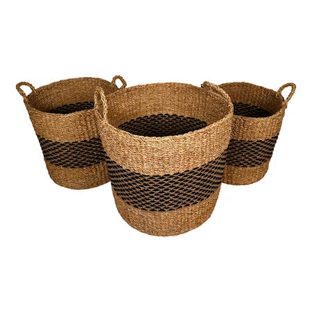 Korg, Jute, H45/40/35xDia45/40/35cm