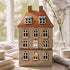 Keramikhus, Beige, H 24cm