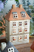 Keramikhus, Beige, H 24cm