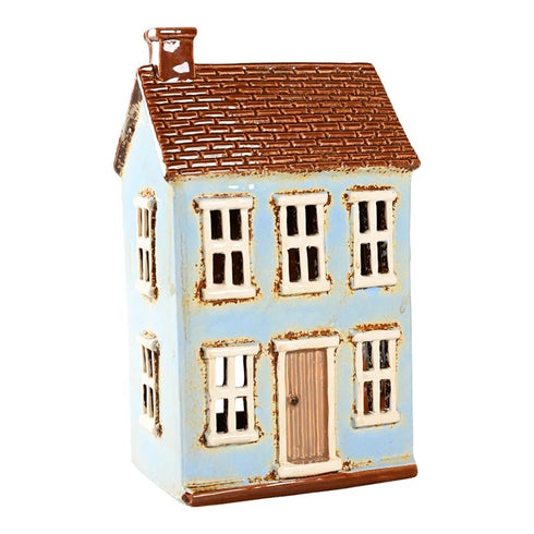 Keramikhus, Blått, H 23cm