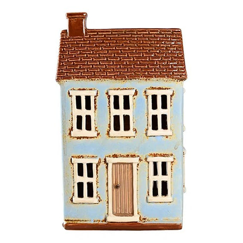 Keramikhus, Blått, H 23cm