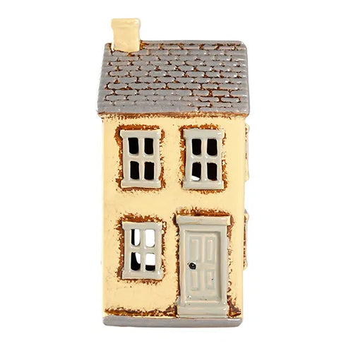 Keramikhus Vitt, H 19cm