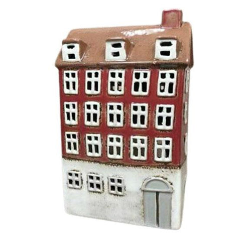 Keramikhus, Rött, H 23cm