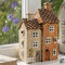 Keramikhus, Brun/Beige, H 15cm