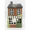 Ceramic house, Brown, H 22.5cm