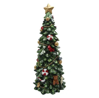 Julgran, H21cm Poly, Grön